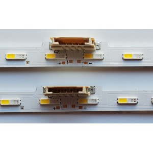 KIT DE LED'S PARA TV SAMSUNG ((2 PIEZAS)) / NUMERO DE PARTE BN96-50383A / L1_Q60B_E0 WBM_S40(1)_R1.0 V9F_100 LM41-01098A / L1_Q60B_E0 / WBM_S40(1)_R1.0 / V9F_100 / PANEL CY-RT055HG / MODELOS QN55Q6D / QN55Q60 / QN55LS03 / QN55Q7D / QN55Q70 / QN55Q80